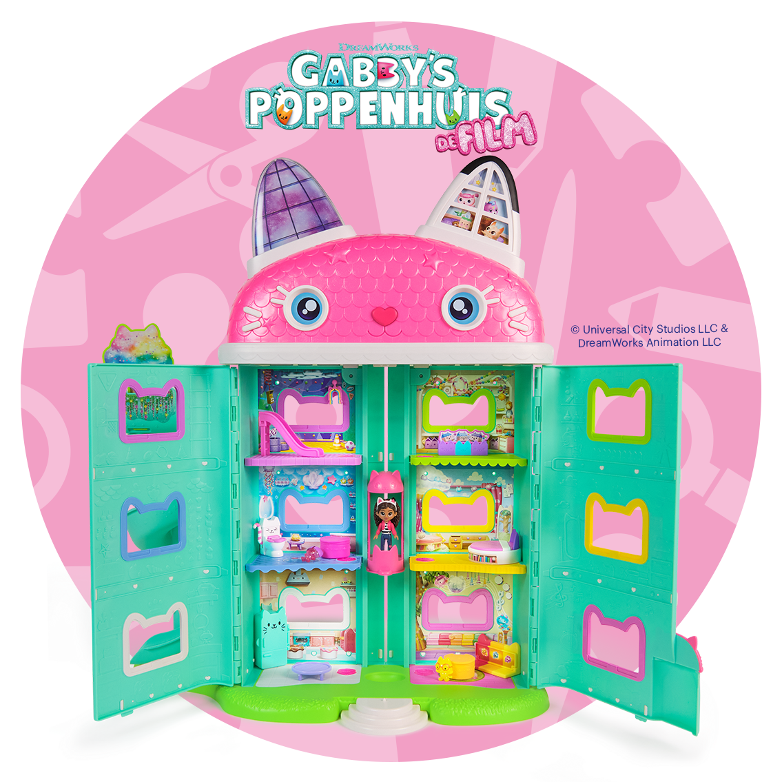 <b>Help Gabby organiseren en win een Gabby's Poppenhuis-prijzenpakket.</b>