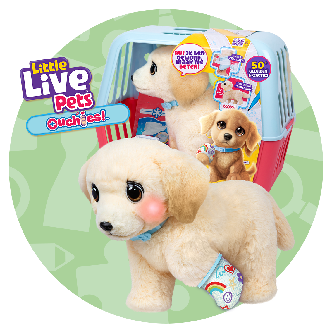 <b>Breng Cooper naar het ziekenhuis en win een Ouchies Puppy</b>