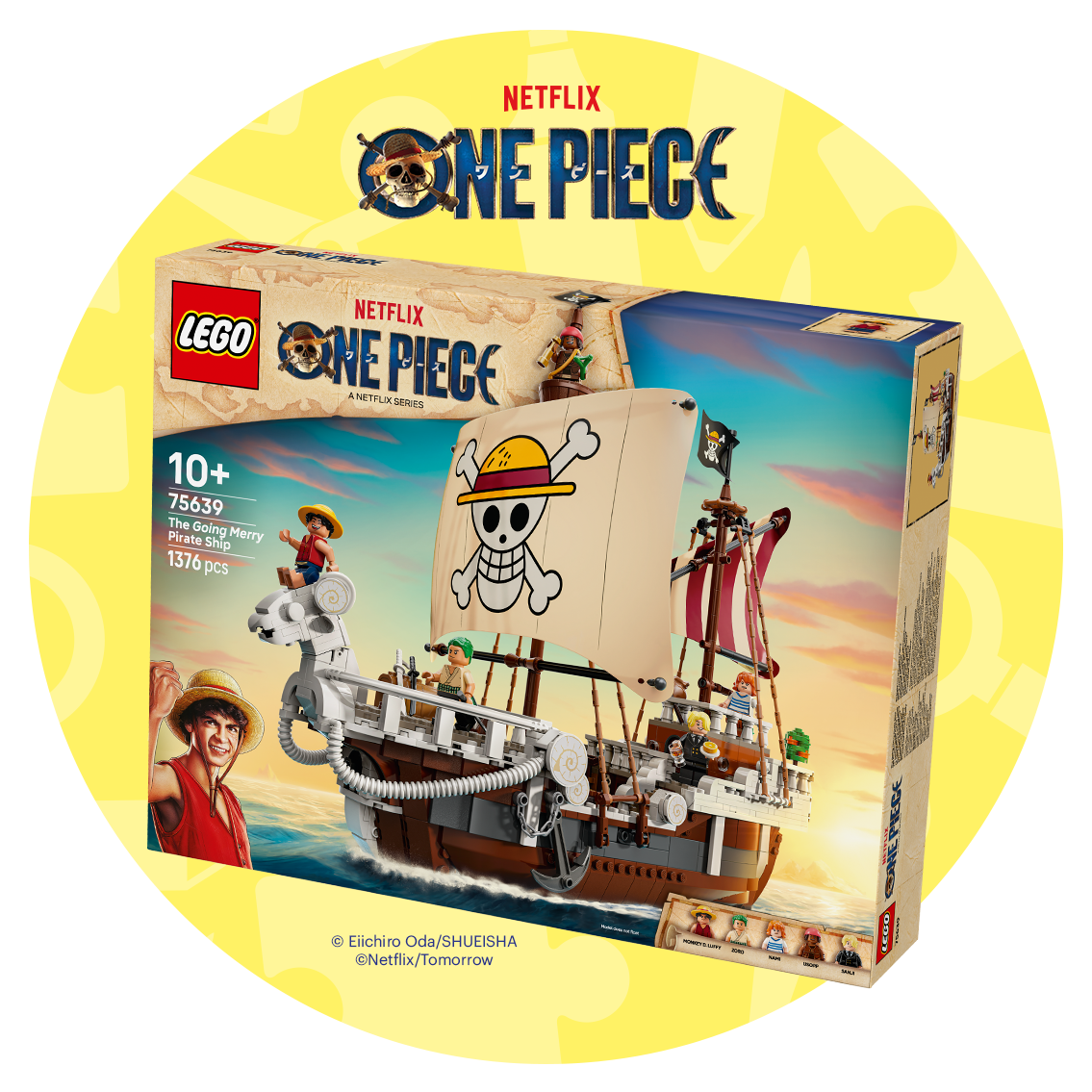 <b>Puzzel als een piraat en win een LEGO® One Piece Piratenschip</b>