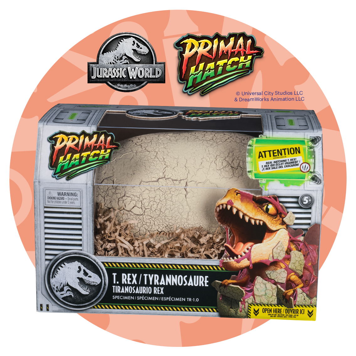 <b>Help de T. rex uit zijn ei en win een Jurassic World-prijzenpakket</b>