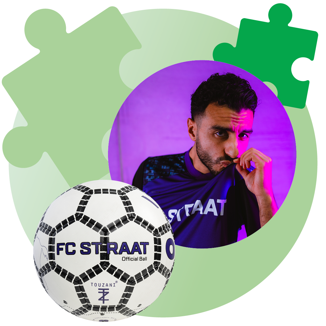 Win <b>een voetbal of een meet & greet met Soufiane Touzani</b>