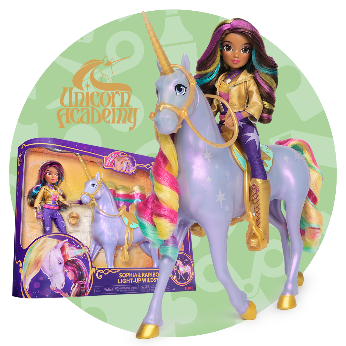 <b>Raad de kleur van Sophia's broek en win een Unicorn Academy-pakket</b>